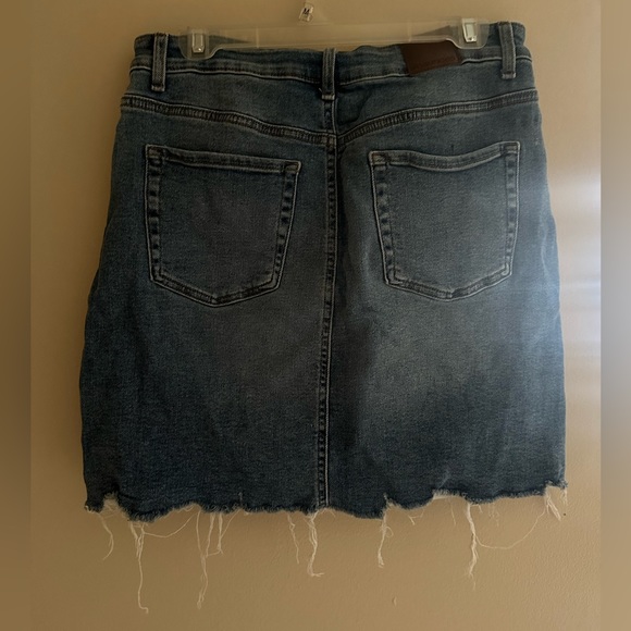 Maurices Distressed Denim Skirt - Picture 5 of 5
